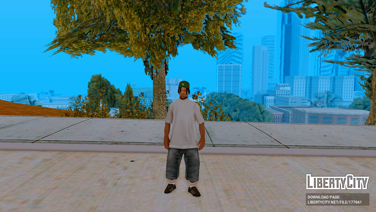 Download New Member Of The Grove Street Gang For Gta San Andreas