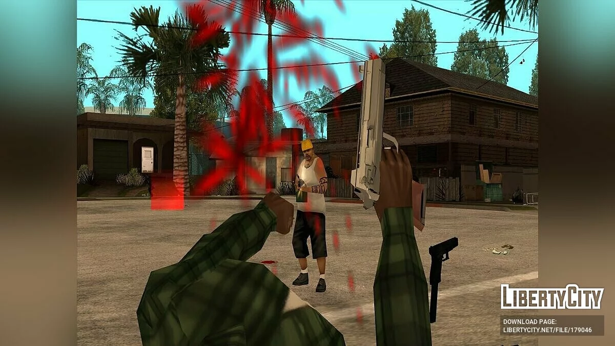 Скин члена банды Los Santos Vagos / GTA San Andreas