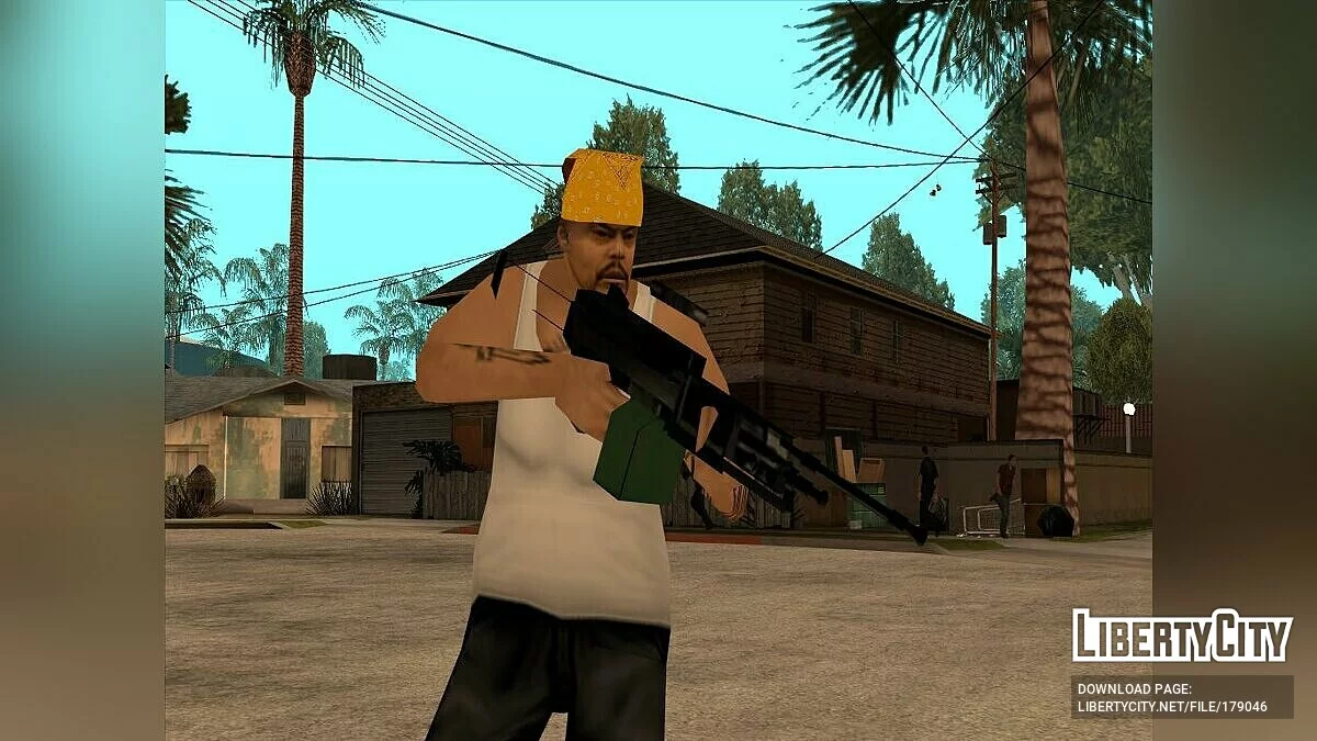 Скин члена банды Los Santos Vagos / GTA San Andreas