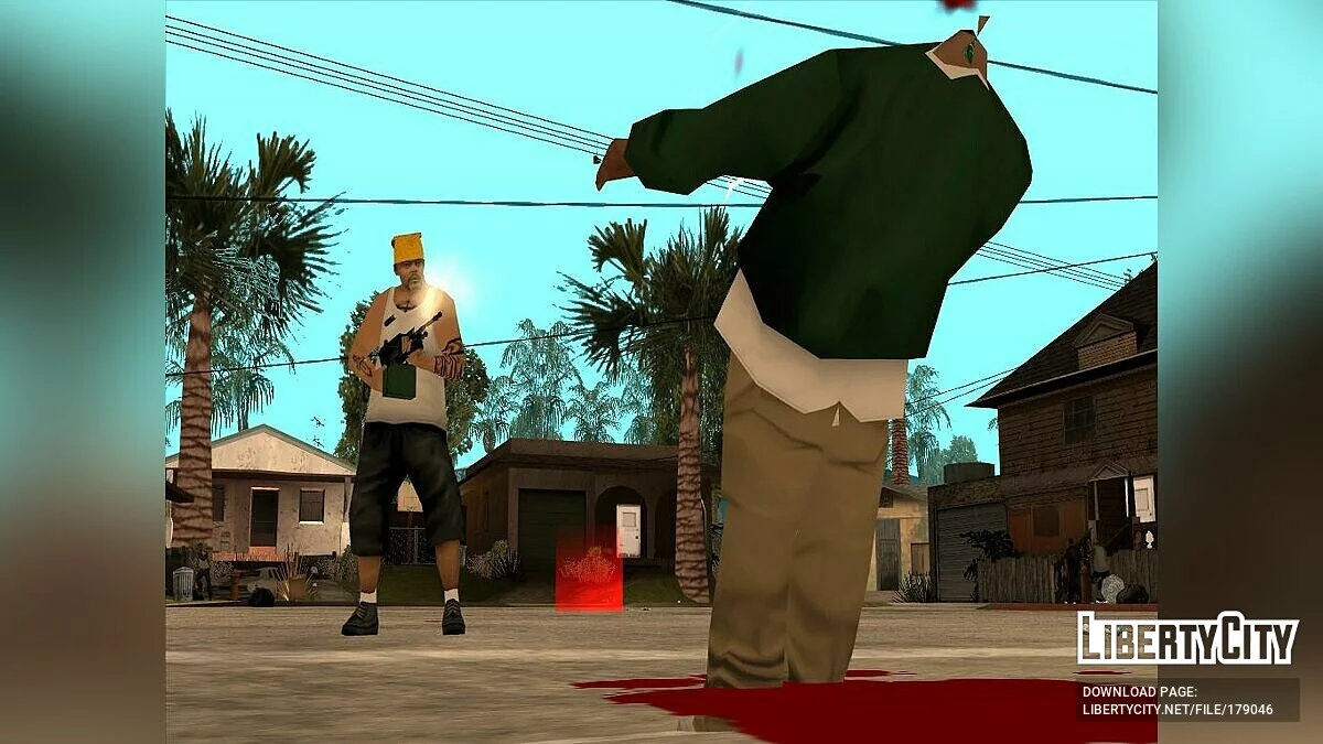 Скин члена банды Los Santos Vagos / GTA San Andreas