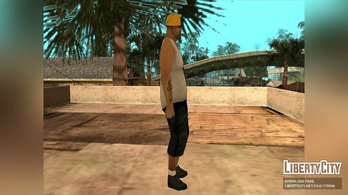 Скин члена банды Los Santos Vagos / GTA San Andreas