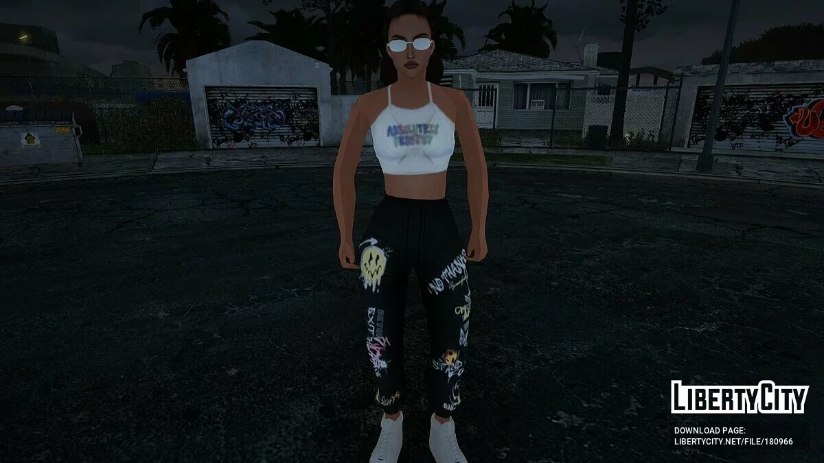 Garota de óculos / GTA San Andreas