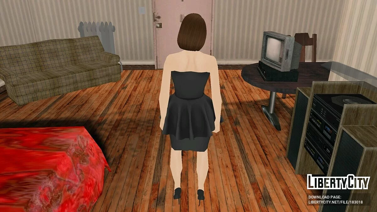 Девушка в платье / GTA San Andreas