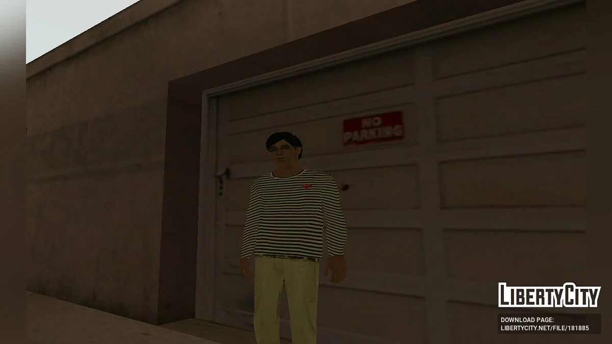 Хлопець у смугастому світшоту / GTA San Andreas