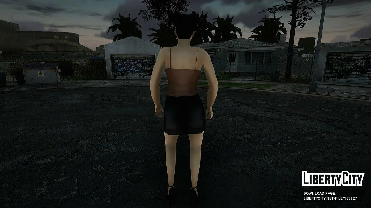 Garota em roupas casuais / GTA San Andreas
