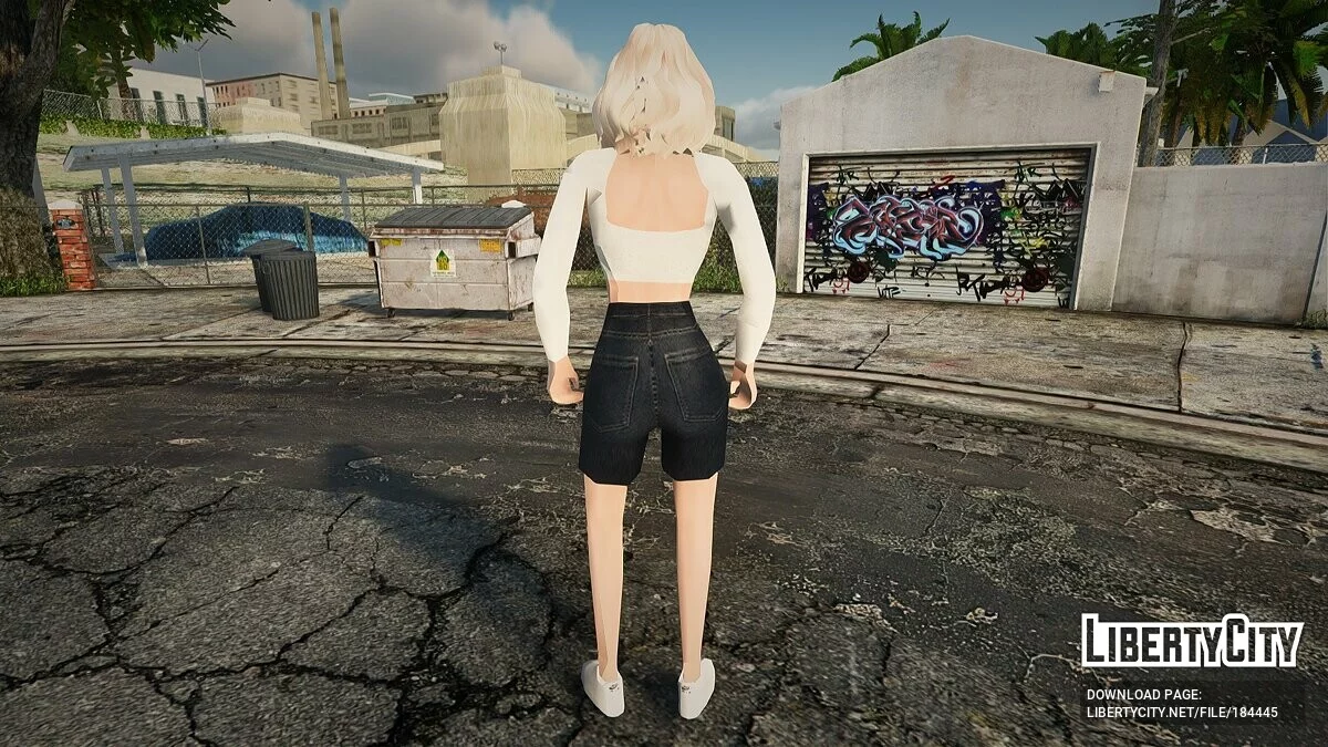 Дівчина у повсякденному одязі / GTA San Andreas