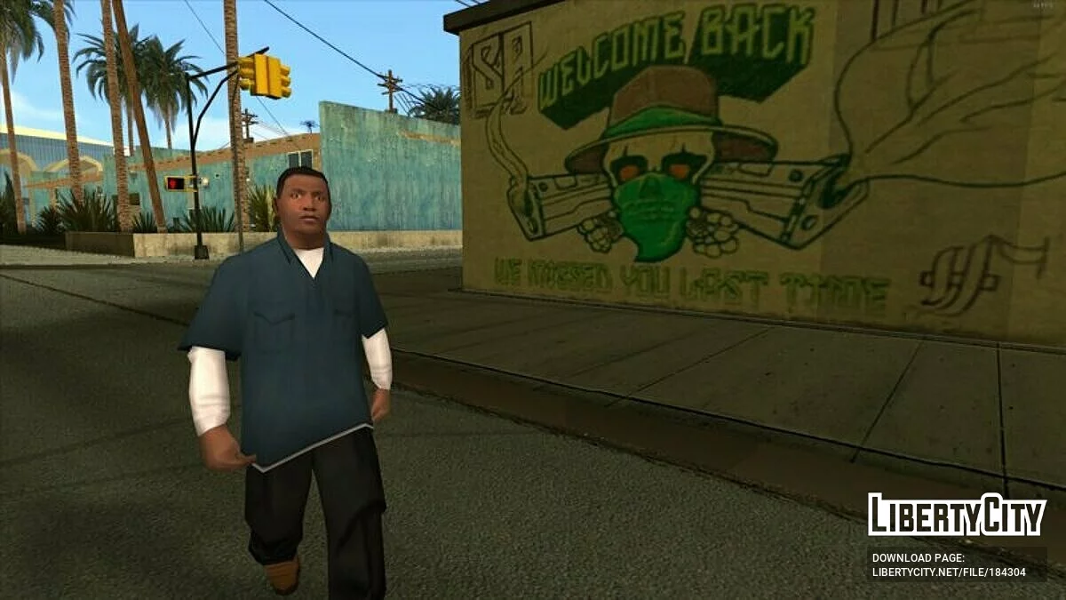 مايكل وفرانكلين وتريفور من GTA 5 (نمط SA) / جي تي إيه سان أندرياس