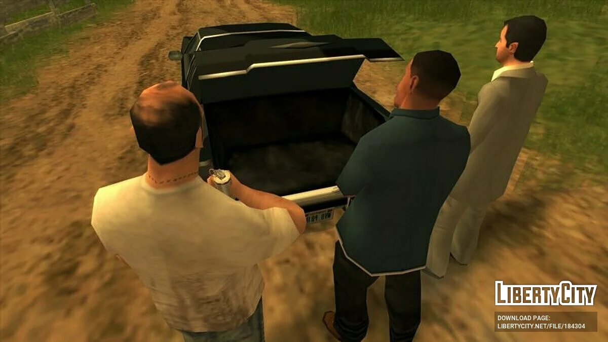 مايكل وفرانكلين وتريفور من GTA 5 (نمط SA) / جي تي إيه سان أندرياس