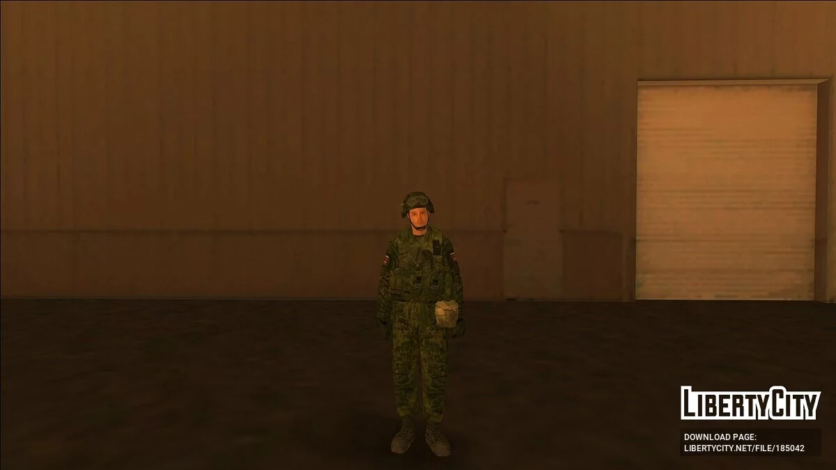 Адаптований скін ЗС РФ під PedFuncs / GTA San Andreas