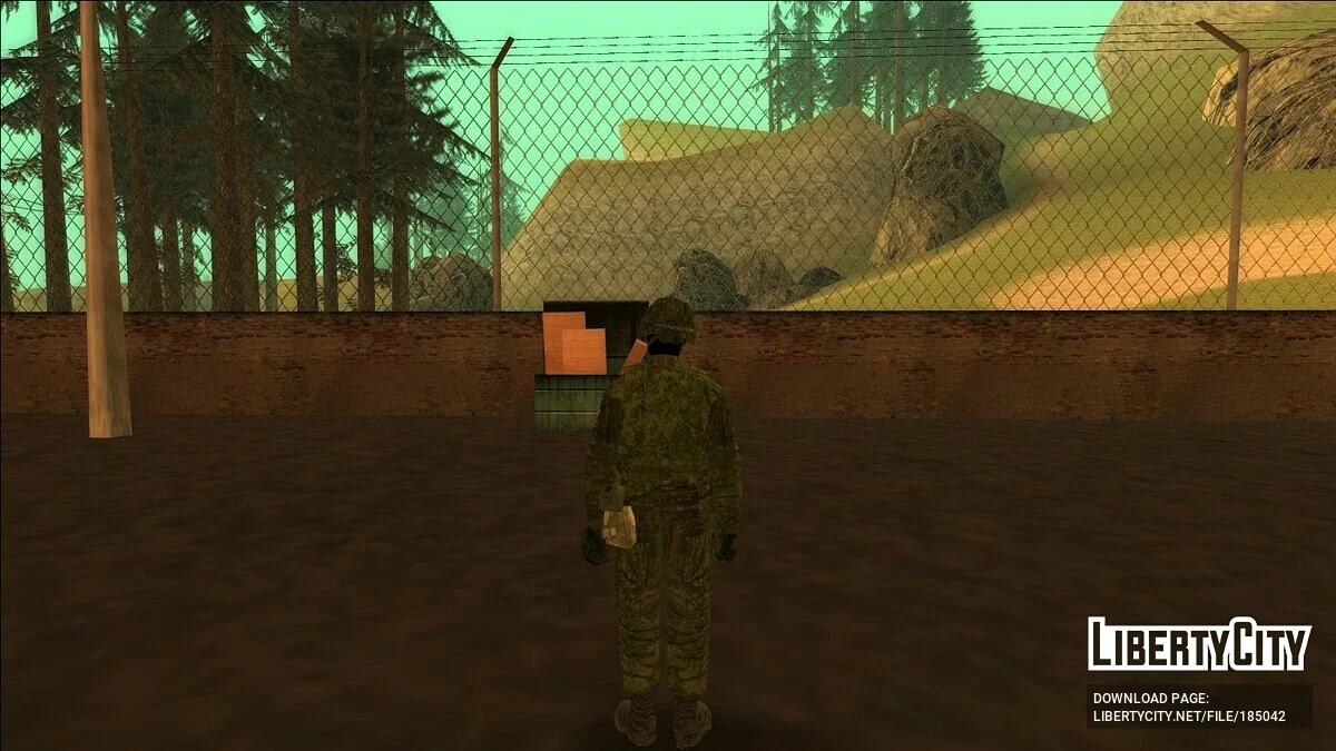 Адаптований скін ЗС РФ під PedFuncs / GTA San Andreas