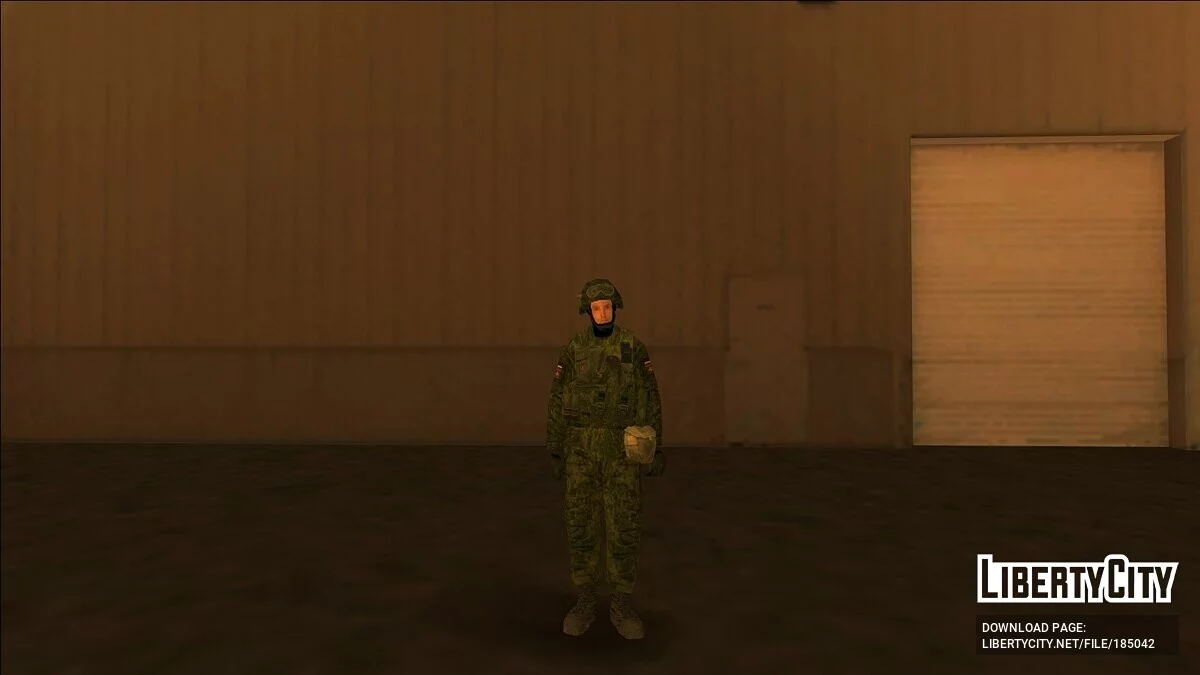 Адаптований скін ЗС РФ під PedFuncs / GTA San Andreas