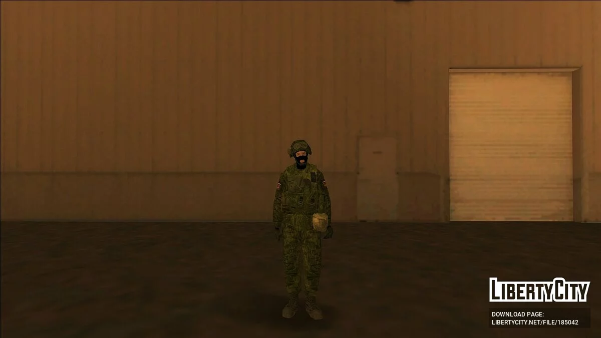 Адаптований скін ЗС РФ під PedFuncs / GTA San Andreas