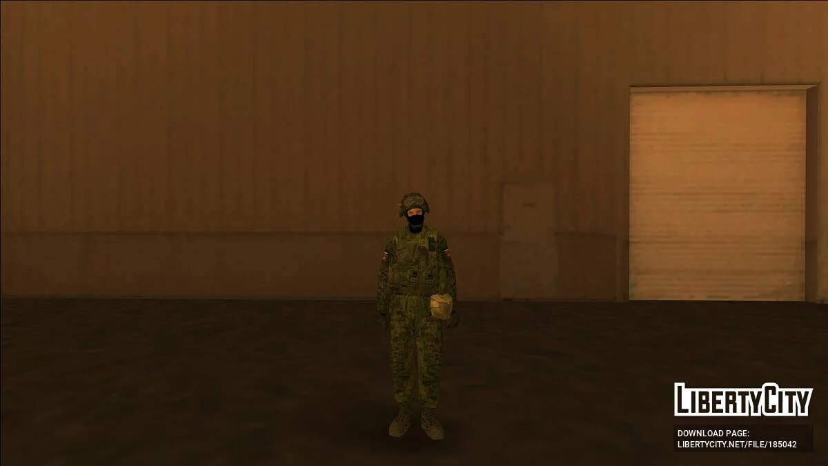 Адаптований скін ЗС РФ під PedFuncs / GTA San Andreas