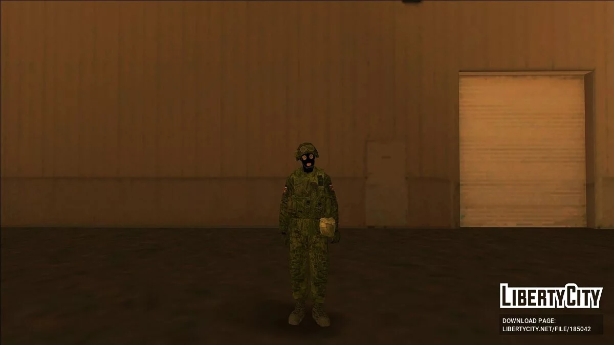 Адаптований скін ЗС РФ під PedFuncs / GTA San Andreas