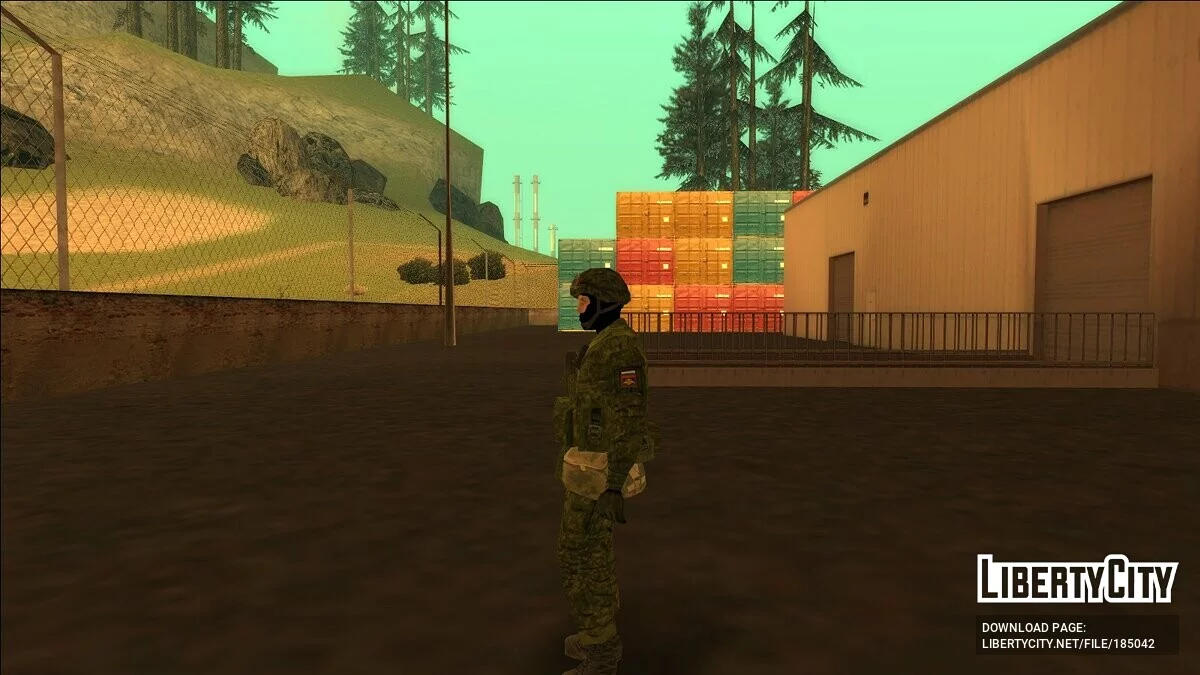 Адаптований скін ЗС РФ під PedFuncs / GTA San Andreas