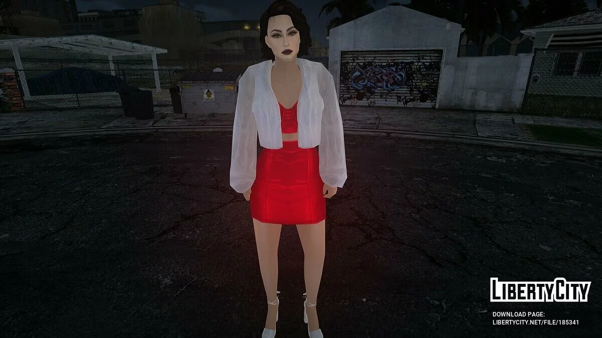 Garota de vestido vermelho / GTA San Andreas
