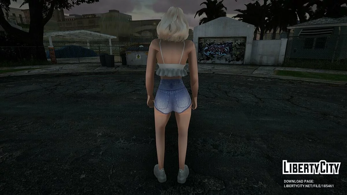 Дівчина в шортах / GTA San Andreas