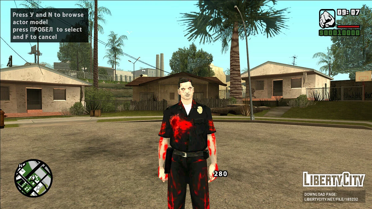 San Andreas zombie skins / GTA San Andreas