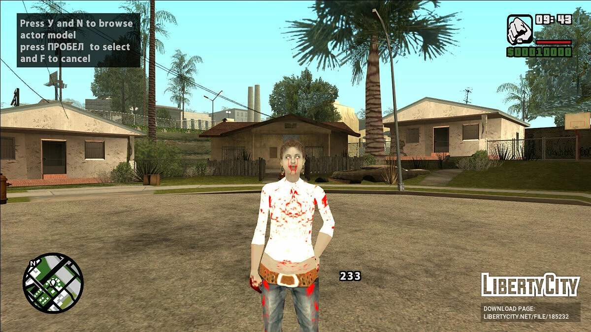 San Andreas zombie skins / GTA San Andreas