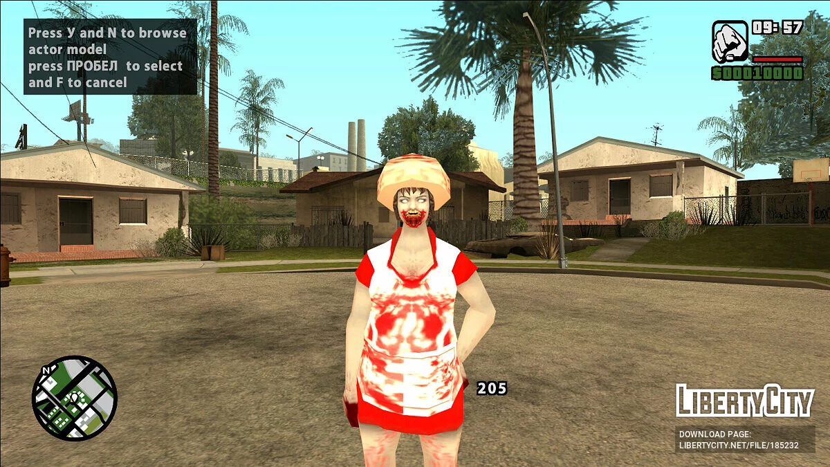 San Andreas zombie skins / GTA San Andreas
