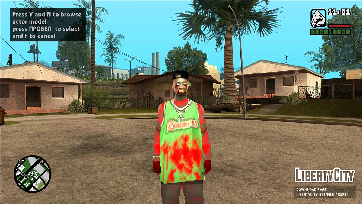 San Andreas zombie skins / GTA San Andreas