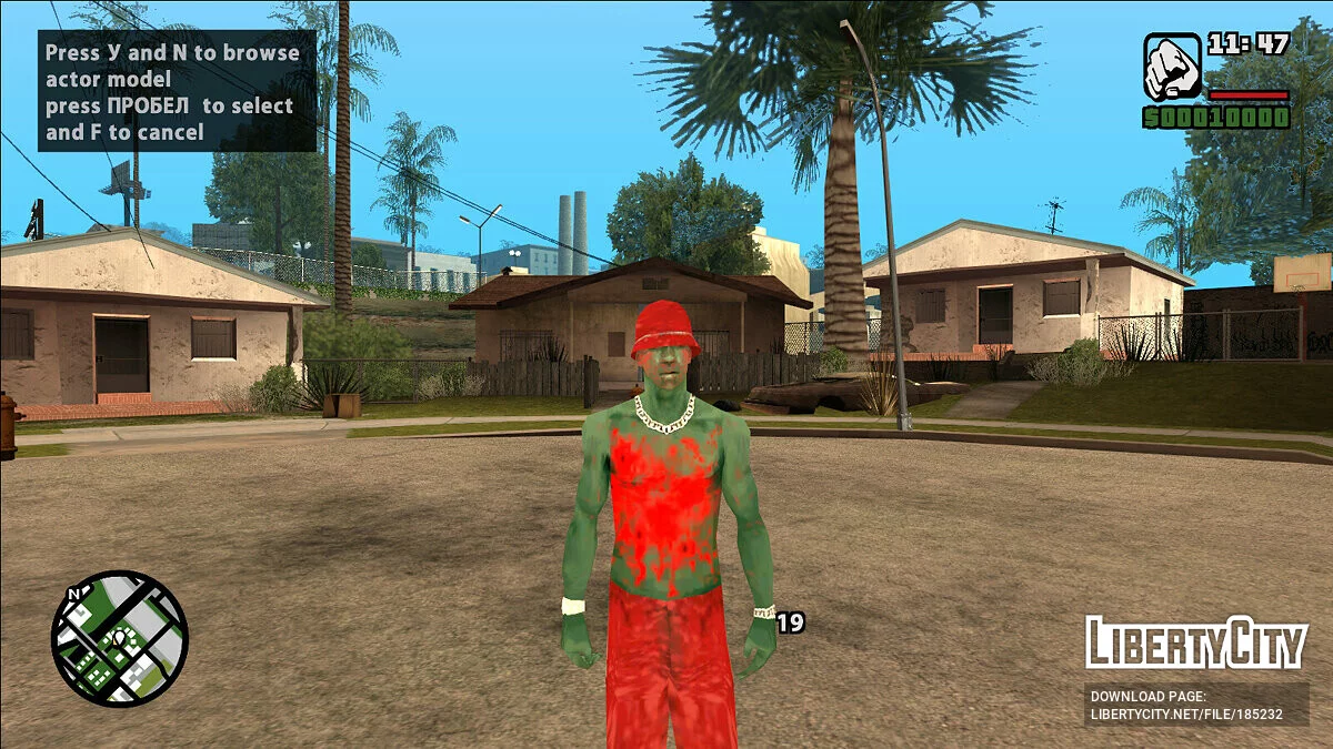 San Andreas zombie skins / GTA San Andreas