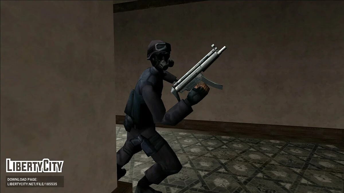 SWAT в противогазі / GTA San Andreas