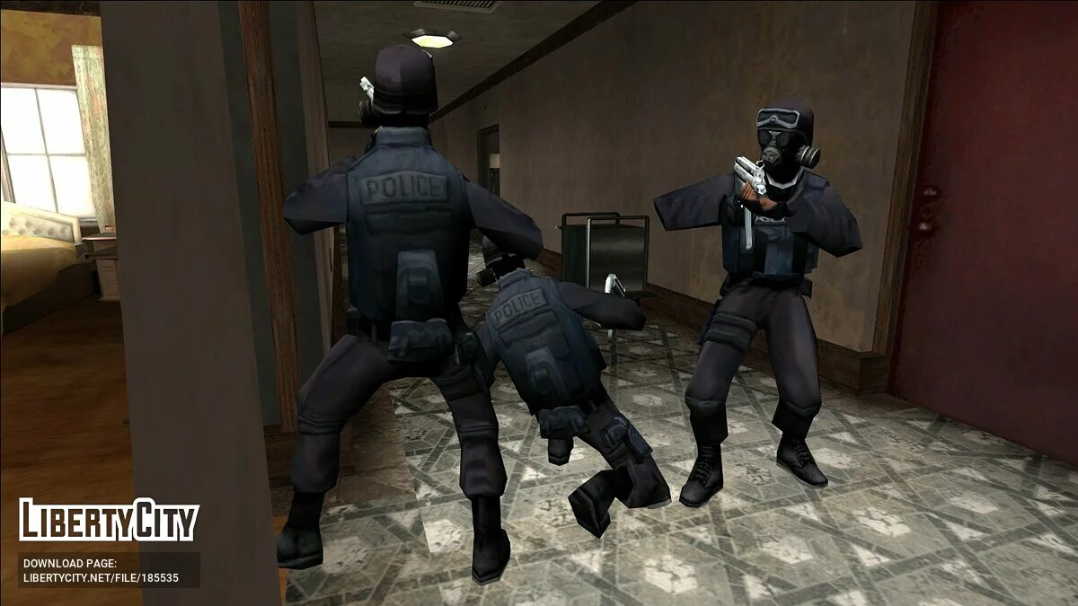 SWAT в противогазі / GTA San Andreas