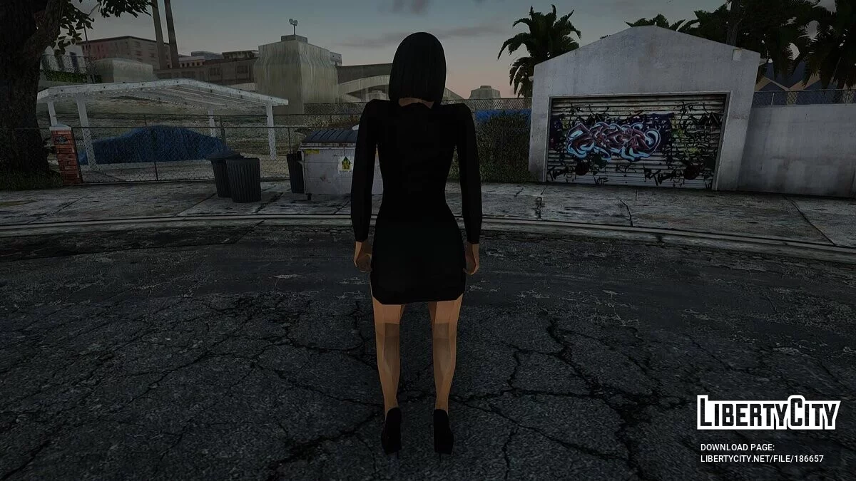 Garota em traje de noite / GTA San Andreas