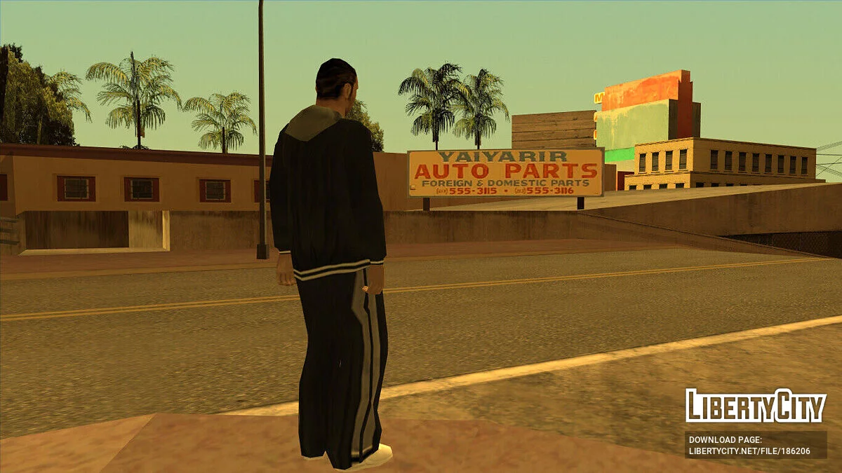 Skin de abogado en ropa deportiva / GTA San Andreas