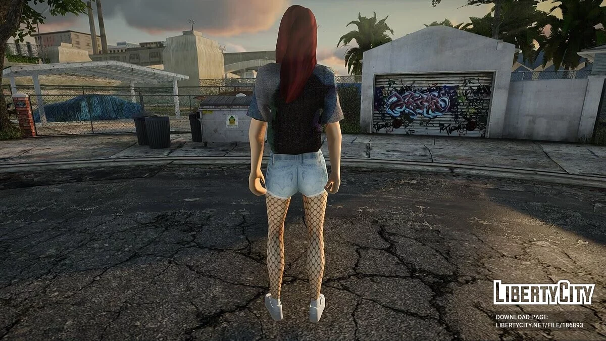 Fashionable girl / GTA San Andreas
