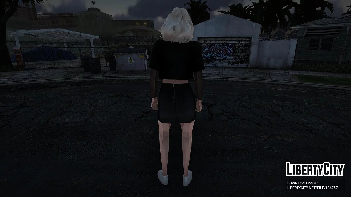 Симпатична блондинка / GTA San Andreas