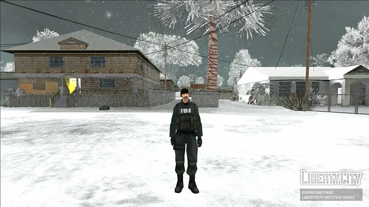 Special Forces and FBI in a hat / GTA San Andreas