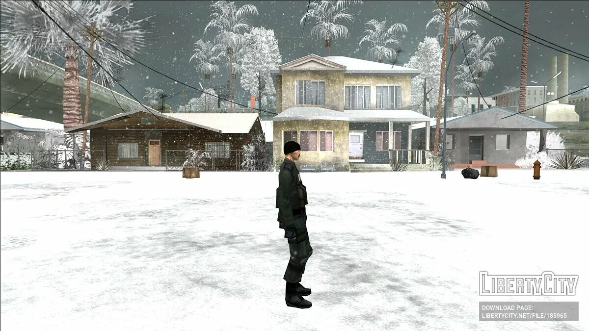 Special Forces and FBI in a hat / GTA San Andreas