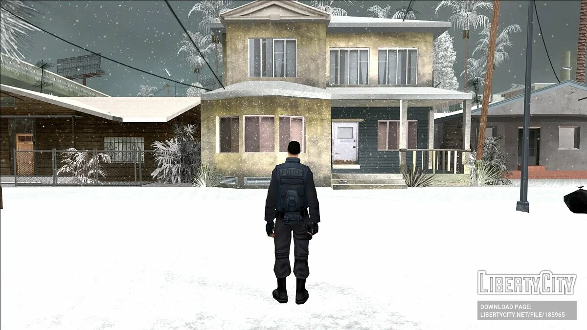 Special Forces and FBI in a hat / GTA San Andreas