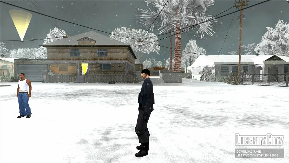 Special Forces and FBI in a hat / GTA San Andreas