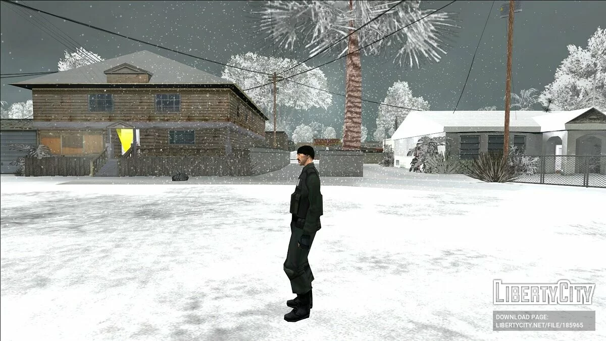 Special Forces and FBI in a hat / GTA San Andreas