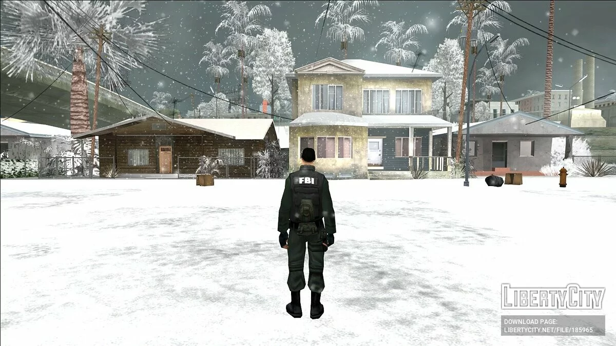 Special Forces and FBI in a hat / GTA San Andreas
