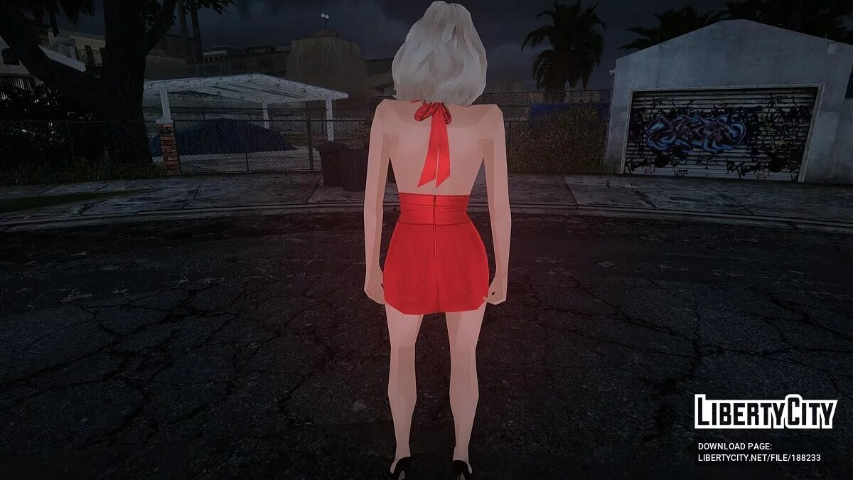 Chica con vestido de noche / GTA San Andreas