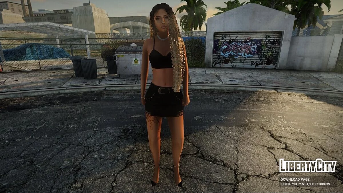 Sammlung weiblicher Skins / GTA San Andreas