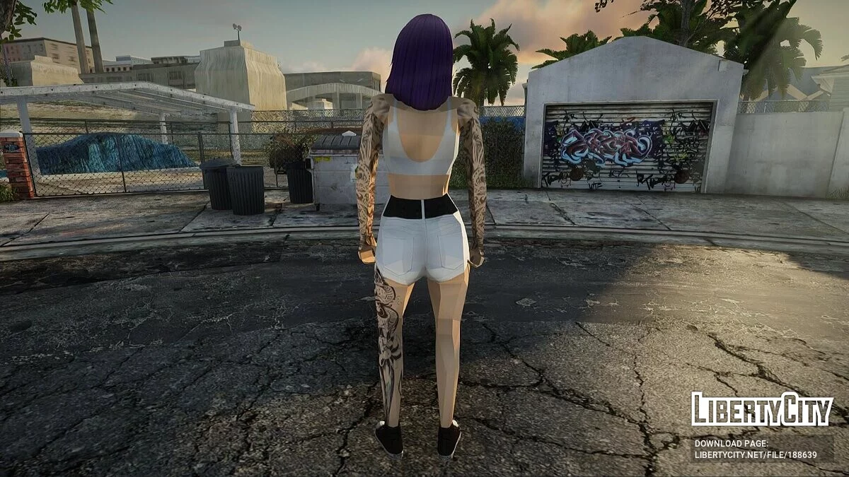 Sammlung weiblicher Skins / GTA San Andreas