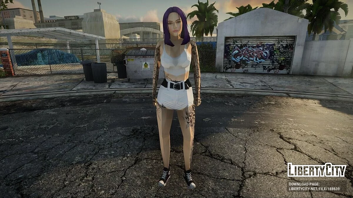 Sammlung weiblicher Skins / GTA San Andreas