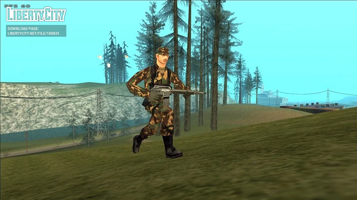 Soldats américains des années 80-90 / GTA San Andreas
