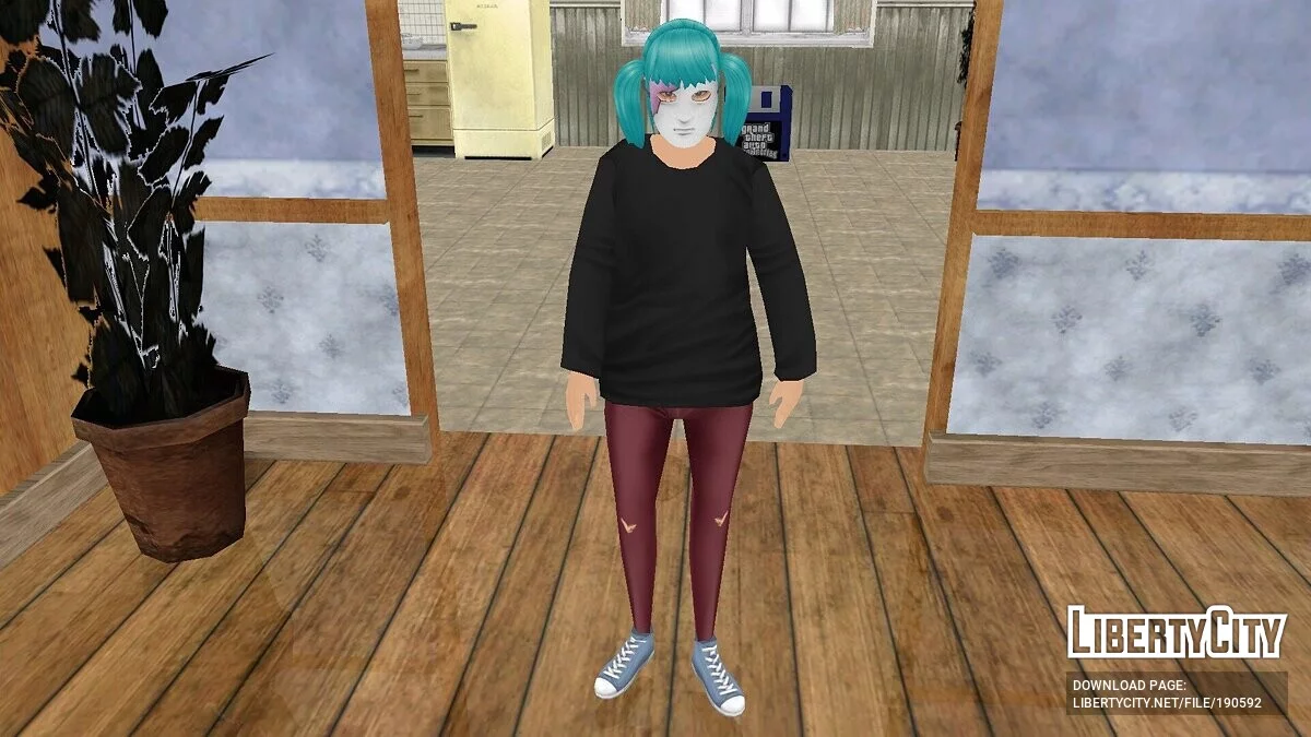 Girl in a Mask - Sally Face / GTA San Andreas