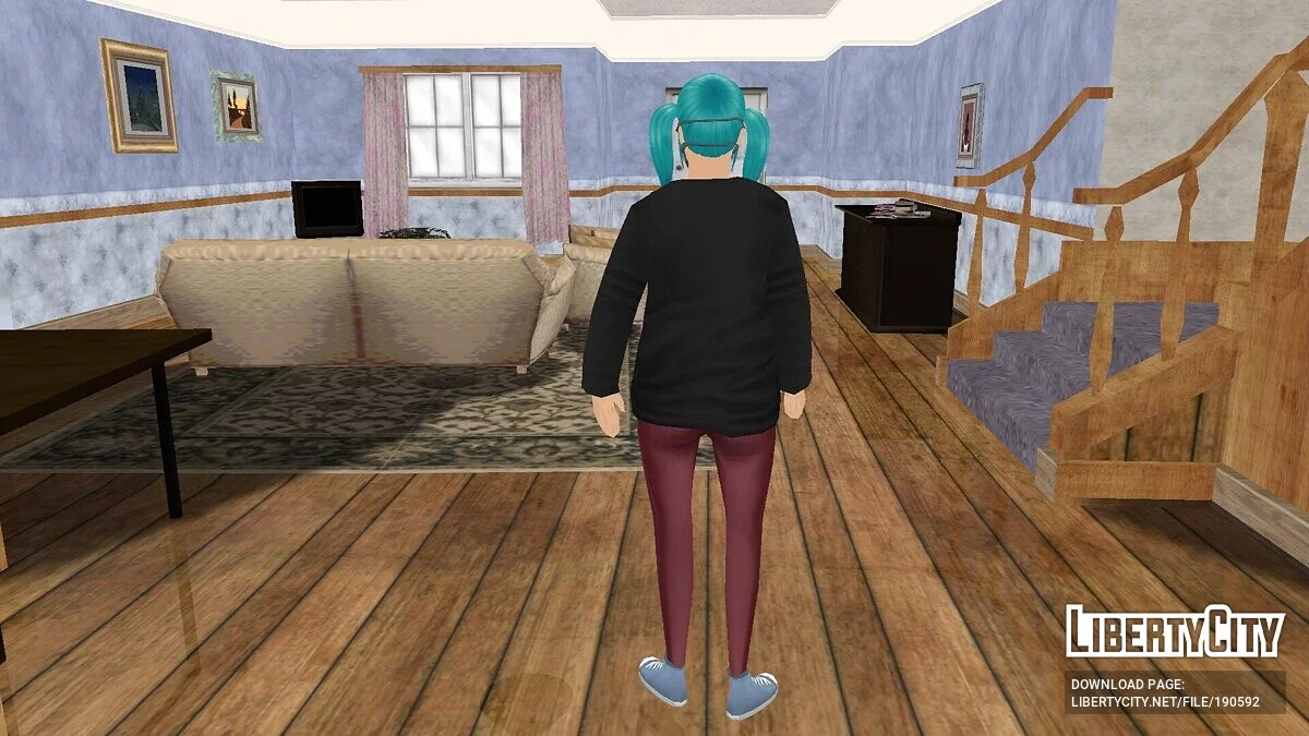 Girl in a Mask - Sally Face / GTA San Andreas