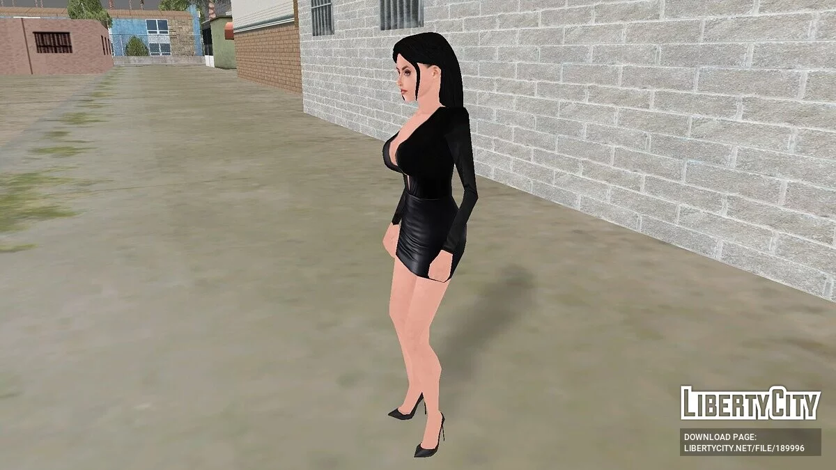Девушка в платье / GTA San Andreas