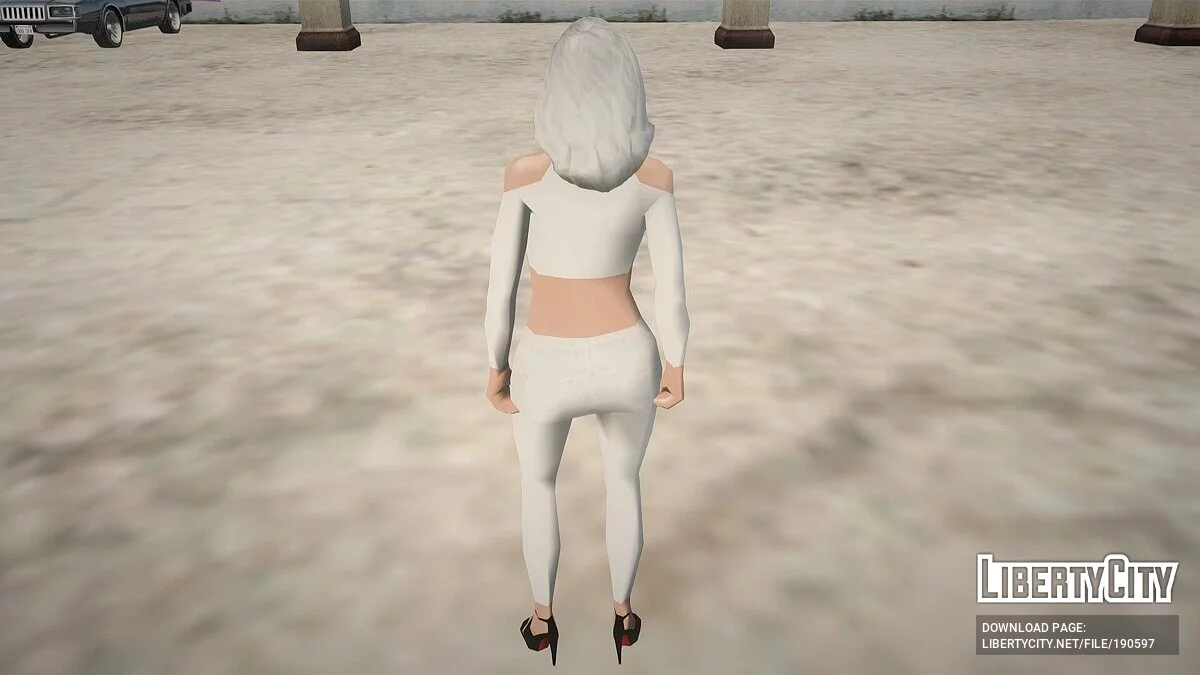 Girl in casual clothes / GTA San Andreas