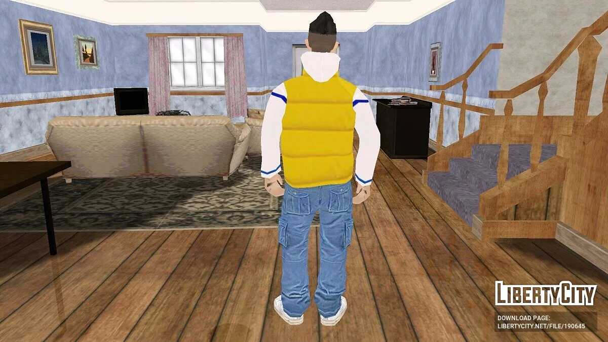 Chico en ropa casual / GTA San Andreas