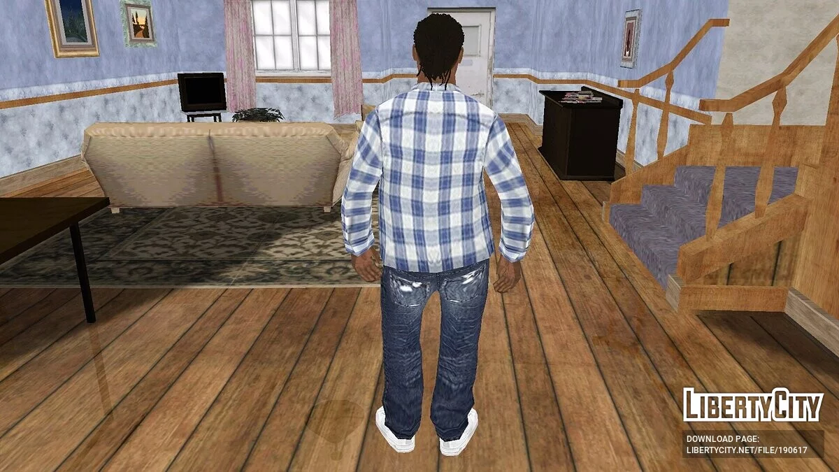 Chico con ropa casual / GTA San Andreas