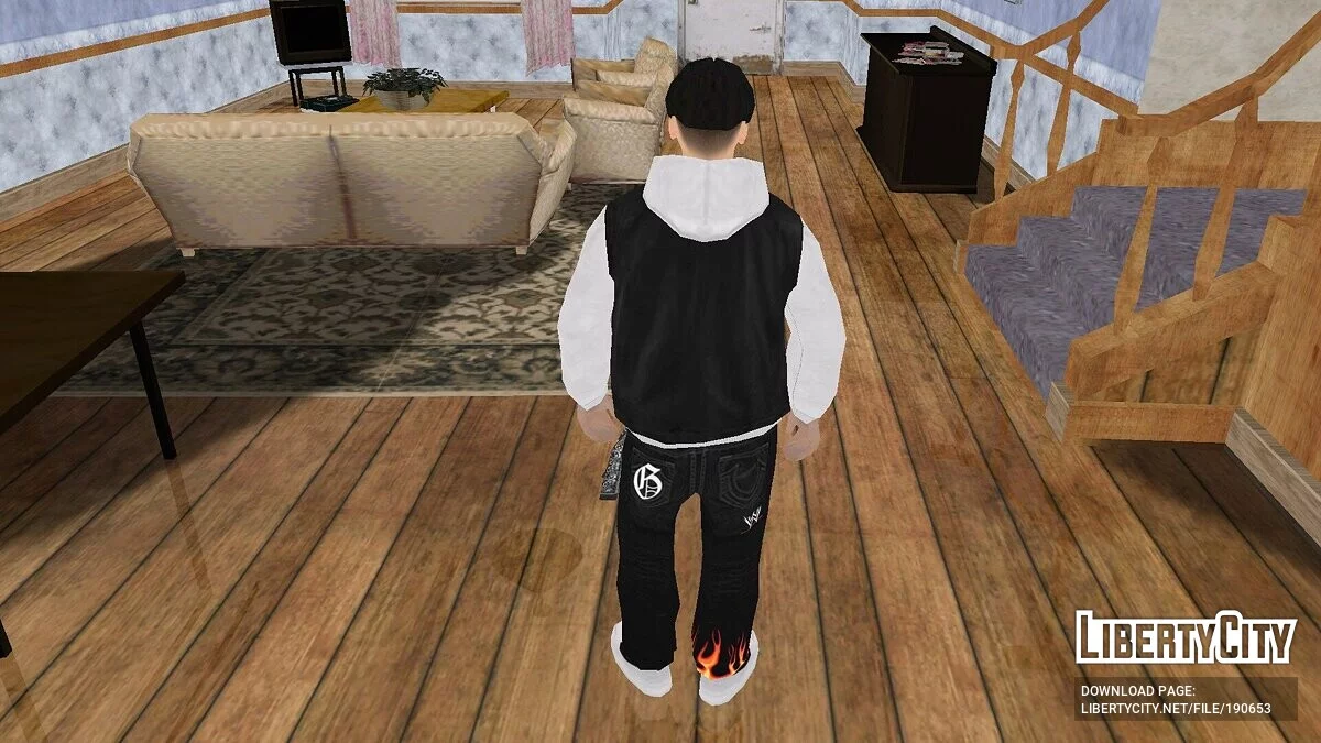 Chico con ropa casual / GTA San Andreas